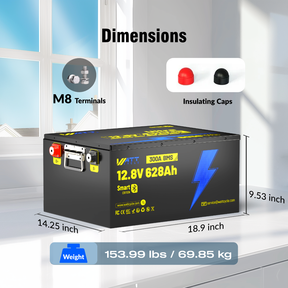 【PRE-SALE】12V 628Ah Ultra Lithium Battery with Bluetooth