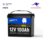 ⚡️Presale – Ships June 30⚡️WattCycle 12V 100Ah Mini LiFePO₄ Battery – Compact Power for RVs & Trolling Motors