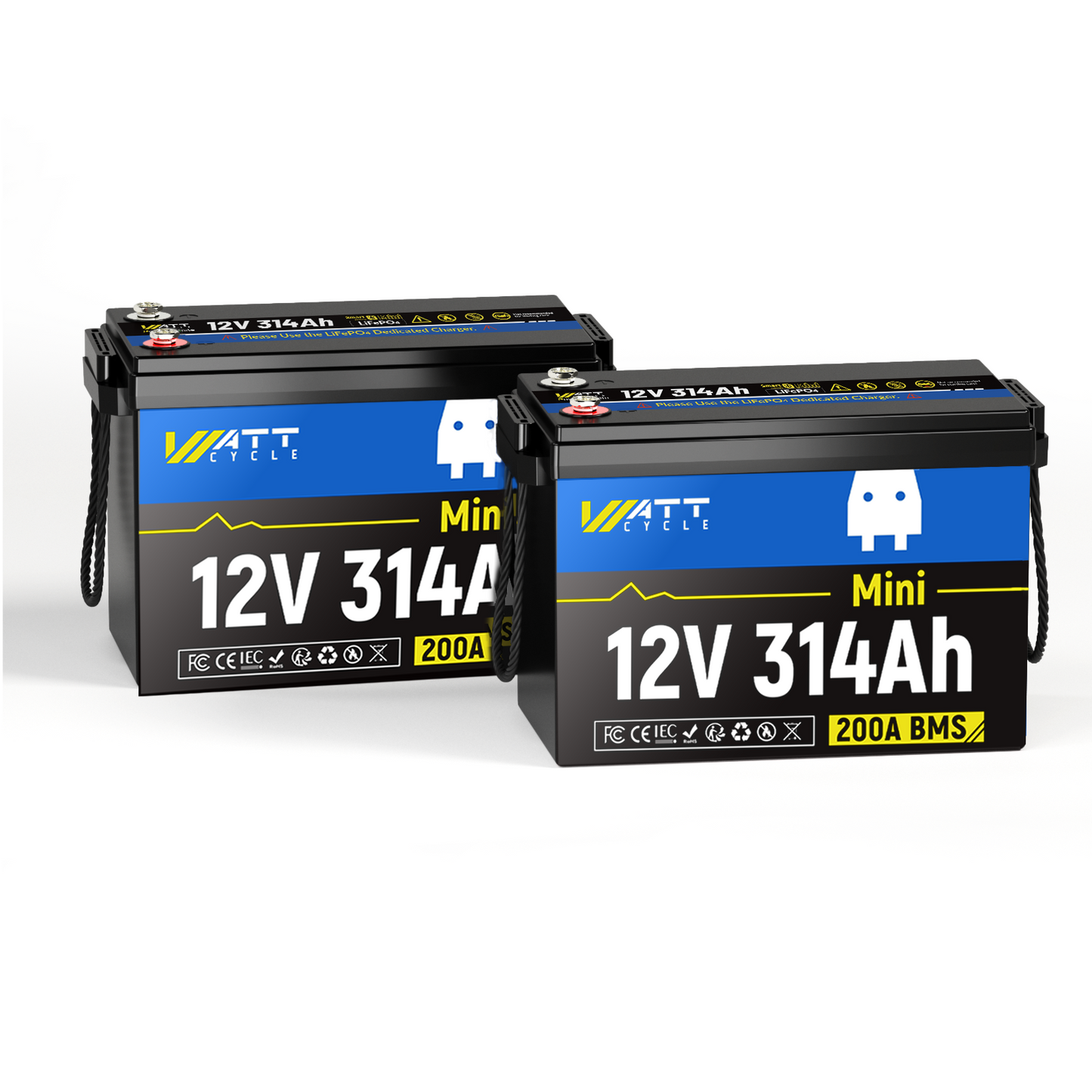 WattCycle AU - 12V 314Ah Mini LiFePO4 Battery
