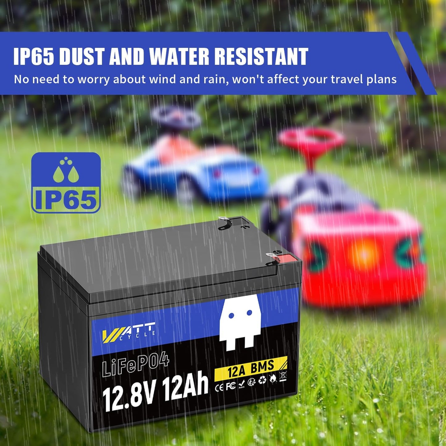WattCycle AU - 12V 12Ah LiFePO4 Battery