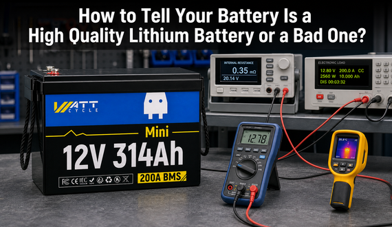 How to Tell Your Battery Is a High Quality Lithium Battery or a Bad One?