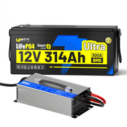 WattCycle 12V 314Ah Ultra Bluetooth LiFePO4 Battery (BMS 300A)