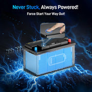 WattCycle 12V 100Ah Dual Purpose Marine Cranking LiFePO₄ Battery – 1200CCA, Bluetooth & Self-Heating