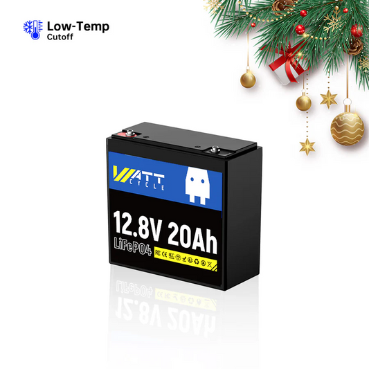 WattCycle 12V 20Ah LiFePO4 Battery