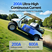 Local Pickup WattCycle 48V 100Ah Golf Cart Battery with Bluetooth V2 - Plastic House (BMS 200A)