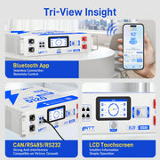 Local Pickup WattCycle V2 48V 100Ah LiFePO₄ Rack Battery – Active Balancing | LCD | Bluetooth | Smart Comms