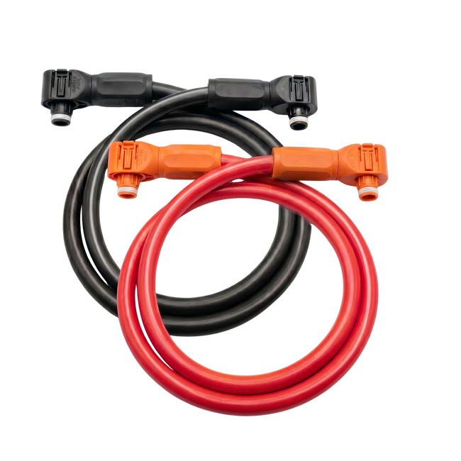 WattCyCle Dedicated 51.2V 100Ah Wall-Mount Battery - Dual-Head Quick-Connect Parallel Cable
