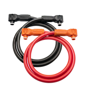WattCyCle Dedicated 51.2V 100Ah Wall-Mount Battery - Dual-Head Quick-Connect Parallel Cable