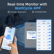 WattCycle 12V 314Ah Ultra Bluetooth LiFePO4 Battery (BMS 300A)