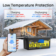 WattCycle 12V 314Ah Ultra Bluetooth LiFePO4 Battery (BMS 300A)