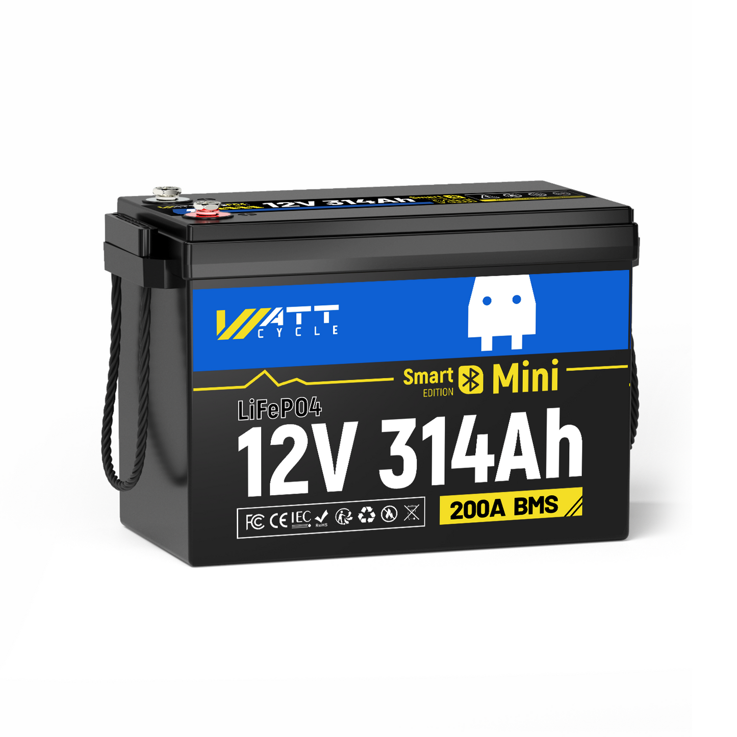 WattCycle AU - 12V 314Ah MiniBT LiFePO4 Battery