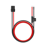 WattLINK P90D Expansion Cable for Bluetti AC300 / AC200MAX / AC200L, 48V Battery-to-PPS Adapter with 80A Fuse & 8AWG Wire