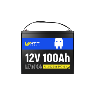 WattCycle 12V 100Ah Group 24 LiFePO₄ Battery – Reliable Power for RV, Solar & Off-Grid Use