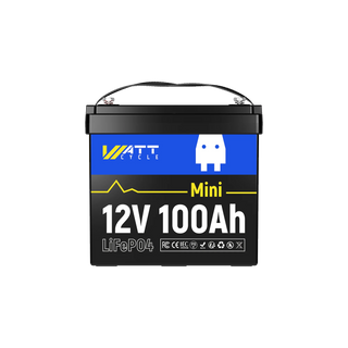 ⚡️Presale – Ships June 23⚡️WattCycle 12V 100Ah Mini LiFePO₄ Battery – Compact Power for RVs & Trolling Motors