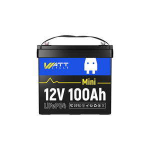 ⚡️Presale – Ships June 23⚡️WattCycle 12V 100Ah Mini LiFePO₄ Battery – Compact Power for RVs & Trolling Motors