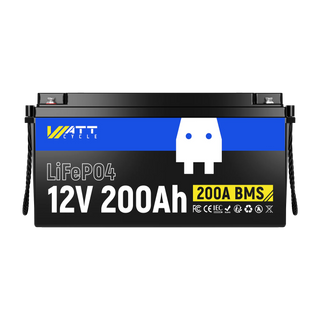 WattCycle 12V 200Ah LiFePO4 Battery