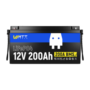 WattCycle 12V 200Ah LiFePO4 Battery