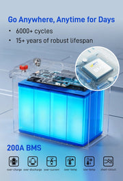 WattCycle 12V 314Ah LiFePO4 Battery Series