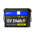 Local Pickup Only WattCycle 12V 314Ah Mini Super Powerhouse LiFePO₄ Battery – Bluetooth, 3A Active Balancer & Low-Temp Protection