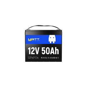 WattCycle 12V 50Ah LiFePO₄ Battery – Lightweight Power for Fish Finder, LiveScope & Kayak Fishing