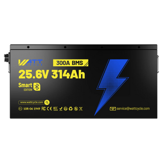 WattCycle 24V 314Ah Ultra LiFePO4 Battery – Bluetooth Monitoring