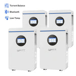 WattCycle 5.12kWh 48V 100Ah Wall-Mount LiFePO4 Battery – Bluetooth Monitoring & Active Balancing| RS485/CAN