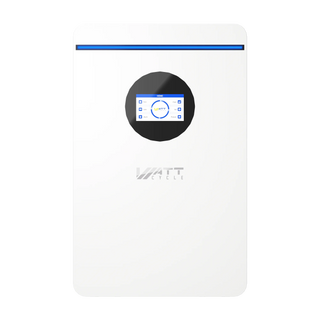 WattCycle 5.12kWh 48V 100Ah Wall-Mount LiFePO4 Battery – Bluetooth Monitoring & Active Balancing| RS485/CAN