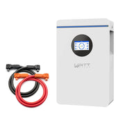 Local Pickup Only WattCyCle Dedicated 51.2V 100Ah Wall-Mount Battery - Dual-Head Quick-Connect Parallel Cable