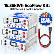 WattCycle V2.5 5.12kWh 48V 100Ah Rack LiFePO4 Battery – Bluetooth Monitoring & Active Balancing & LCD & Smart Comms