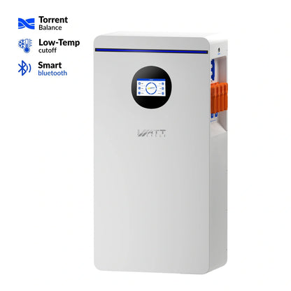 WattCycle 16kWh 48V 314Ah Wall-Mount Bluetooth LiFePO4  (Self Pickup)