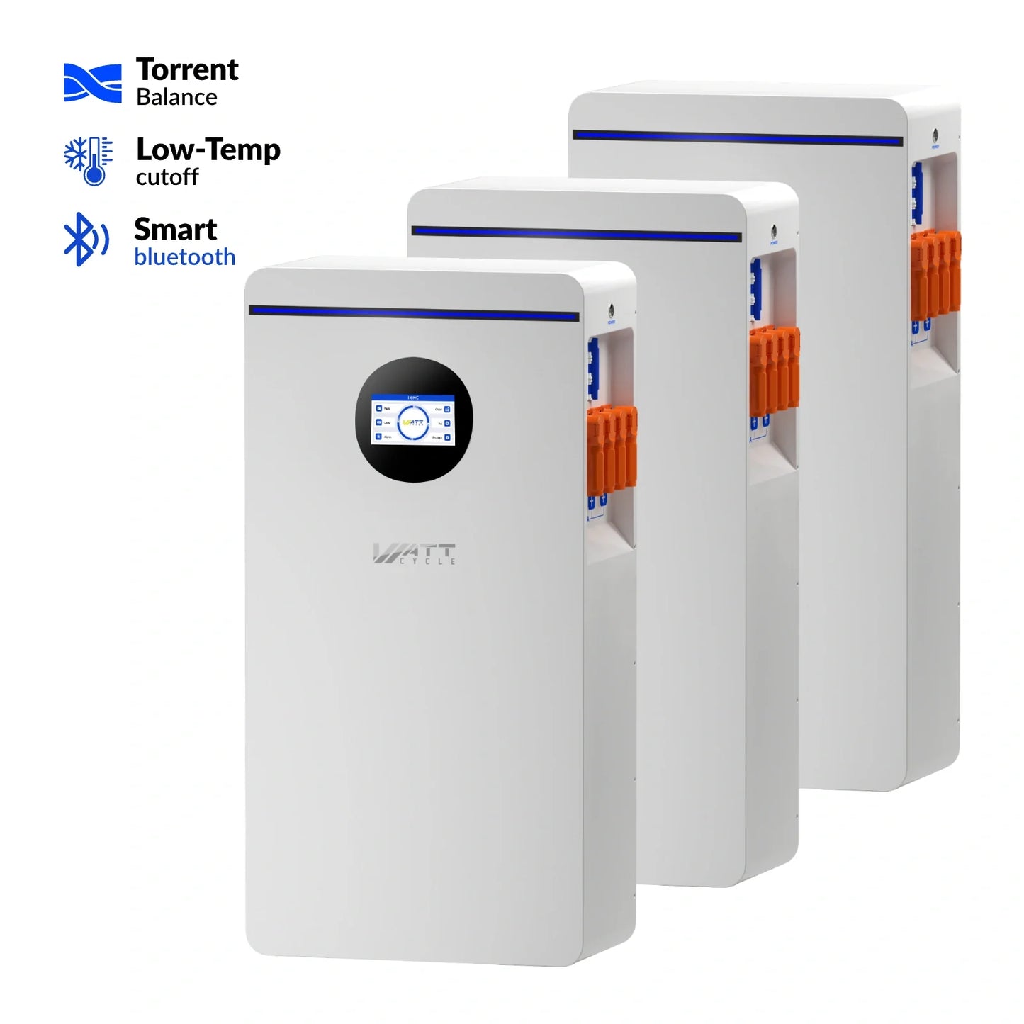 WattCycle 16kWh 48V 314Ah Wall-Mount Bluetooth LiFePO4  (Self Pickup)