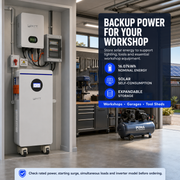 WattCycle 16kWh 48V 314Ah Floor-Standing LiFePO₄ Lithium Battery | 300A BMS, Bluetooth & CAN/RS485