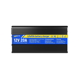 WattCycle 14.6V 20A LiFePO4 Battery Charger