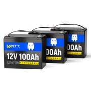 WattCycle 12V 100Ah Group 24 LiFePO₄ Battery – Reliable Power for RV, Solar & Off-Grid Use