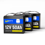 WattCycle 12V 50Ah LiFePO₄ Battery – Lightweight Power for Fish Finder, LiveScope & Kayak Fishing