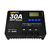 WattCycle 30A MPPT Solar Charge Controller – 12V/24V Battery System
