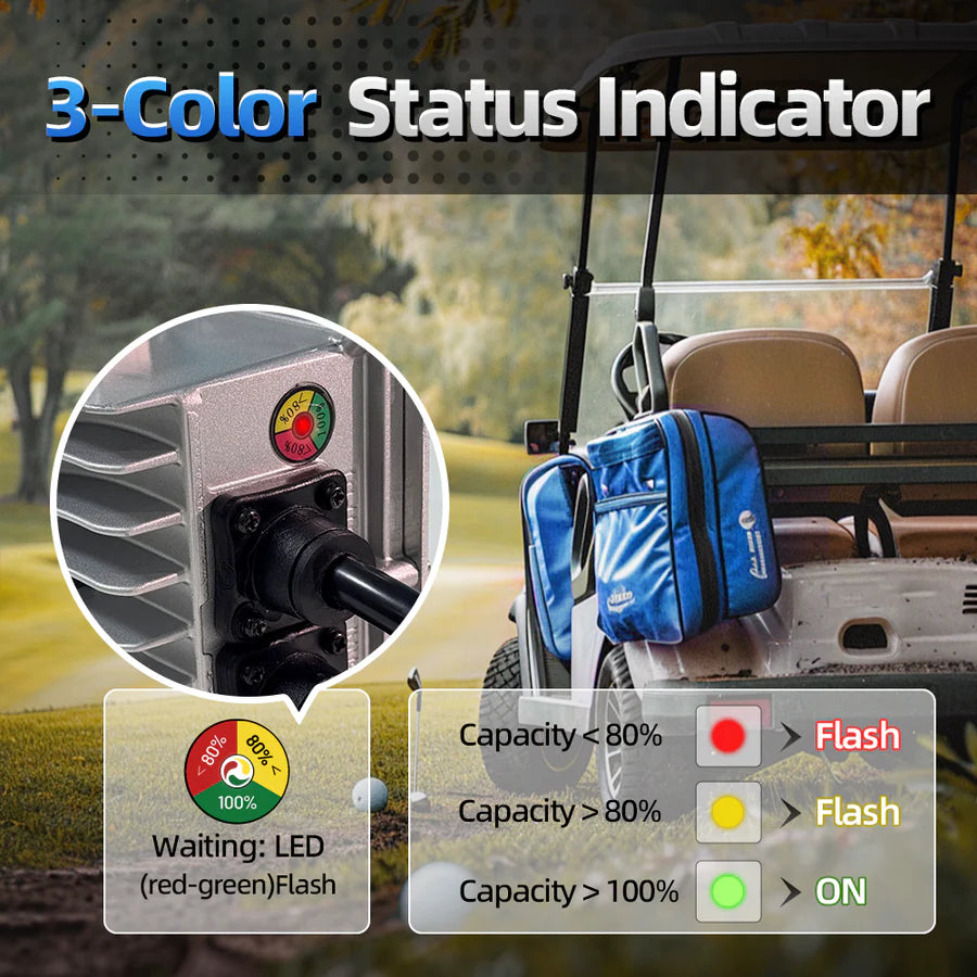 WattCycle AU - 58.4V 15A Aluminum Shell LiFePO4 Battery Charger