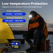 WattCycle 12V 100Ah Group 24 LiFePO₄ Battery – Reliable Power for RV, Solar & Off-Grid Use