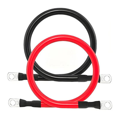 WattCycle AU - 4AWG 12-Inch Battery Inverter Cable Set