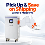 WattCycle Australia LiFePO₄ Batteries – Local Pickup