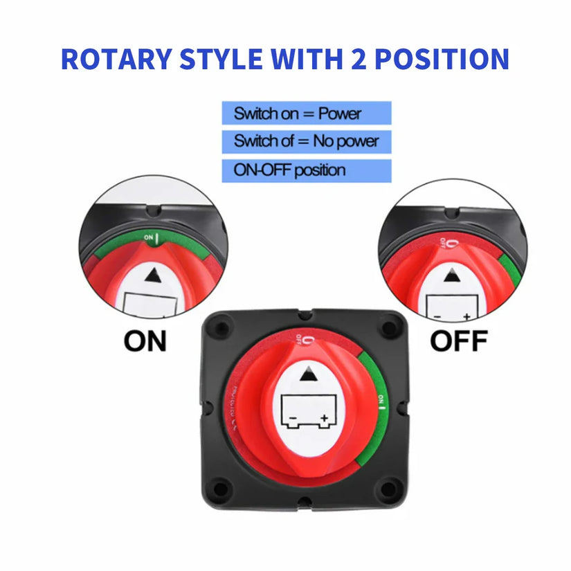WattCycle 275A Battery Switch – Large Current Switch