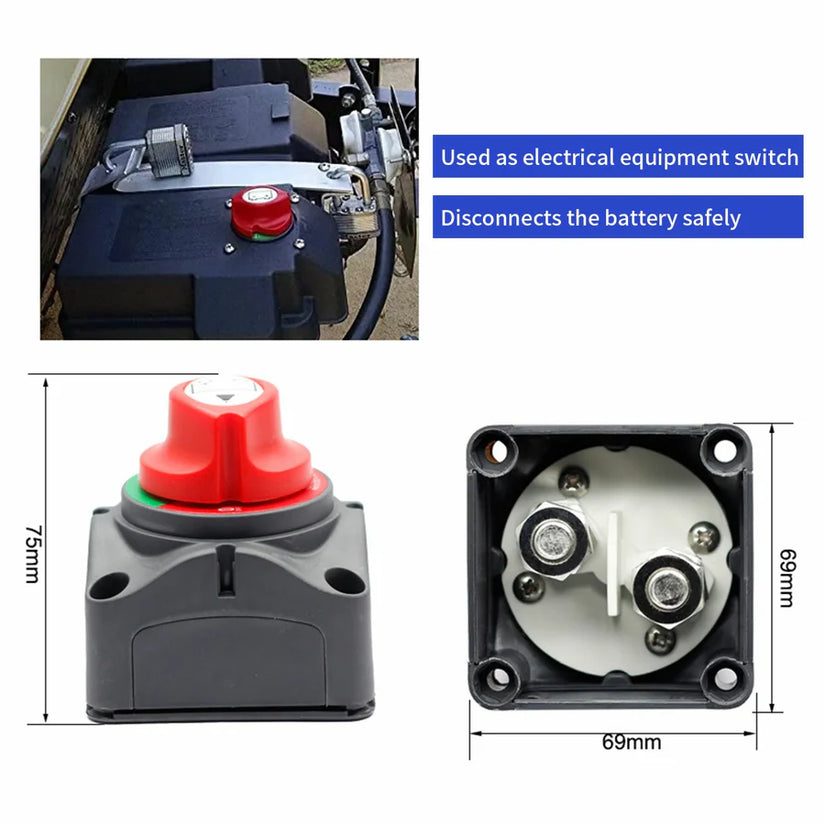 WattCycle 275A Battery Switch – Large Current Switch
